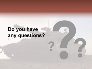 Merkava 4 Tank PowerPoint Template