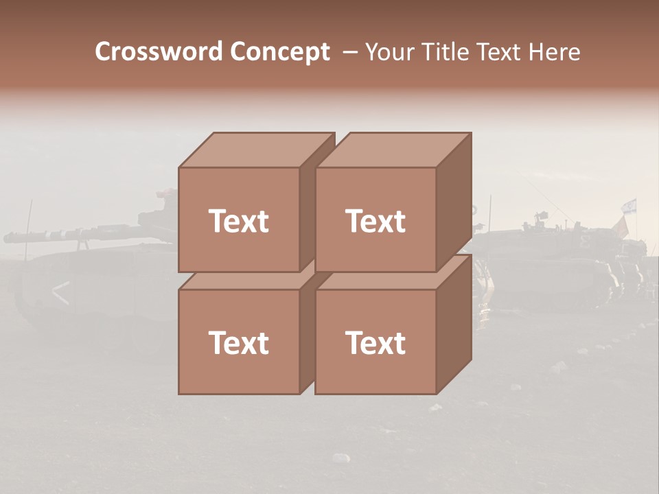 Merkava Mk 4 PowerPoint Template