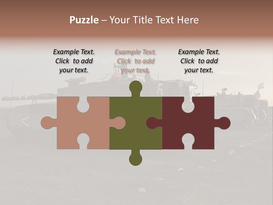 Merkava Mk 4 PowerPoint Template