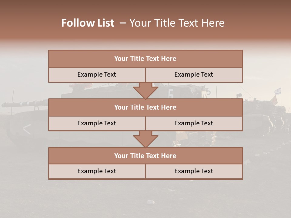 Merkava Mk 4 PowerPoint Template