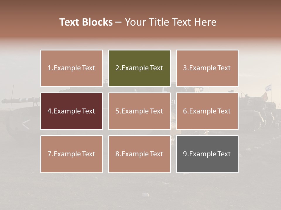 Merkava Mk 4 PowerPoint Template