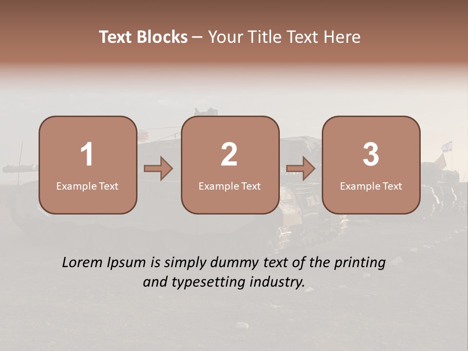 Merkava Mk 4 PowerPoint Template