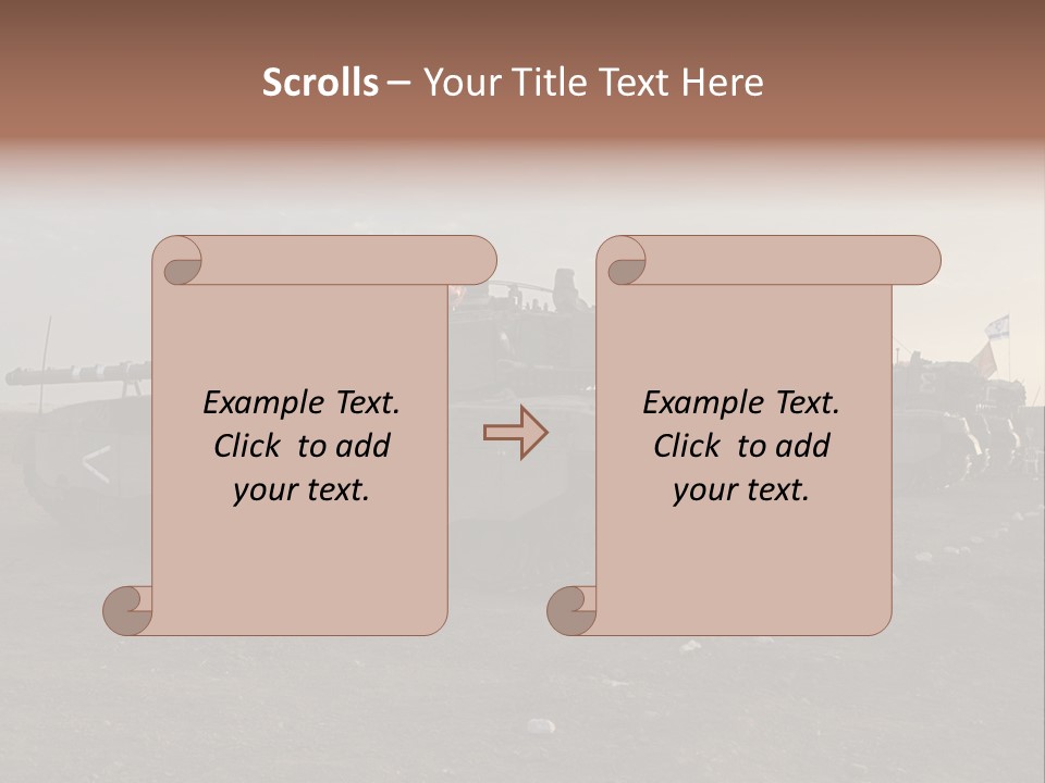 Merkava Mk 4 PowerPoint Template