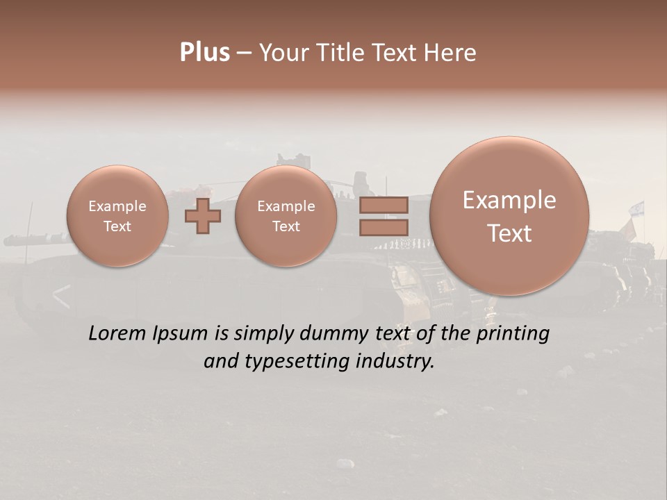 Merkava Mk 4 PowerPoint Template