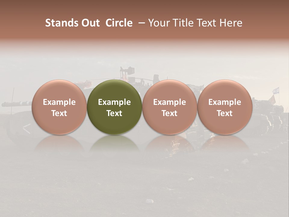 Merkava Mk 4 PowerPoint Template