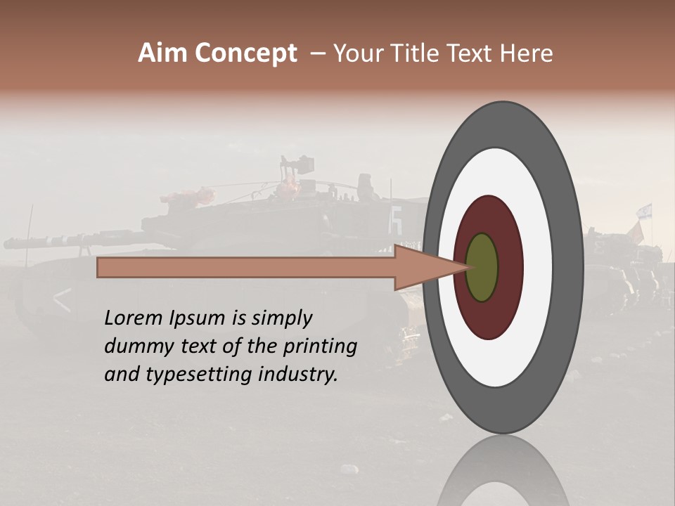 Merkava Mk 4 PowerPoint Template