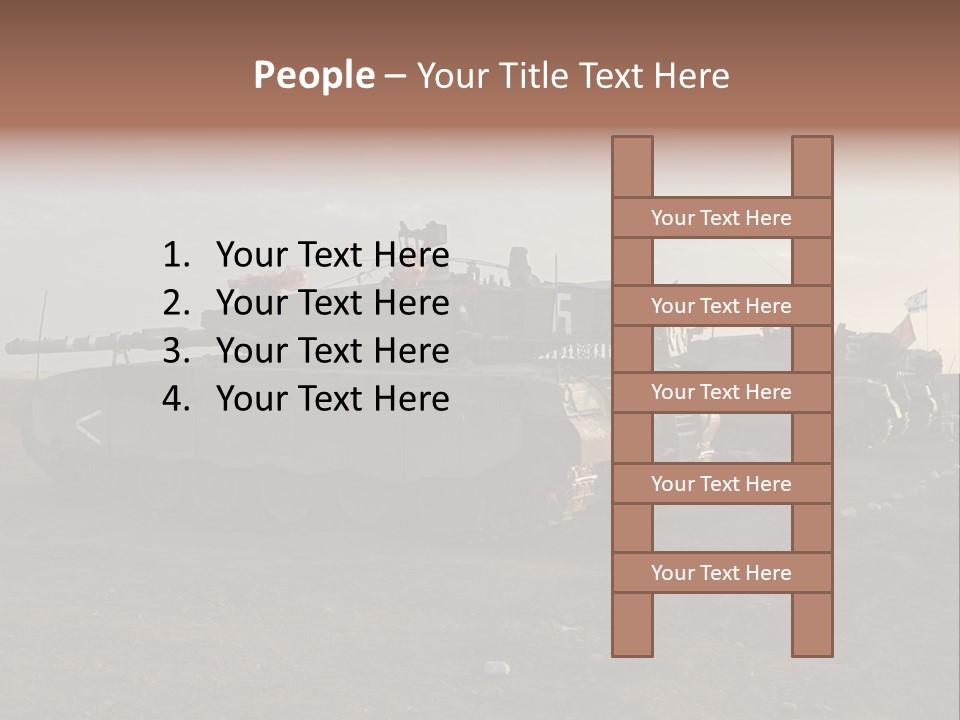Merkava Mk 4 PowerPoint Template