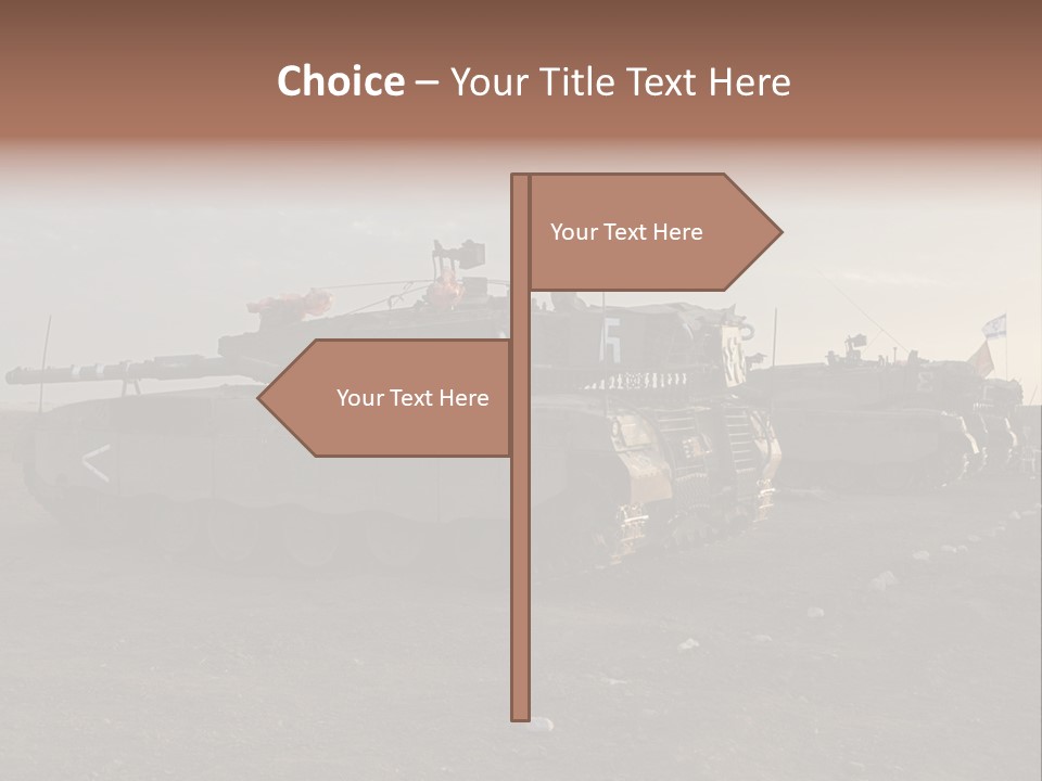 Merkava Mk 4 PowerPoint Template