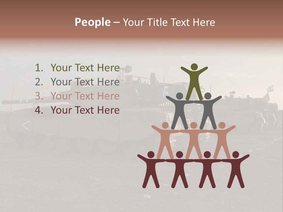 Merkava Mk 4 PowerPoint Template