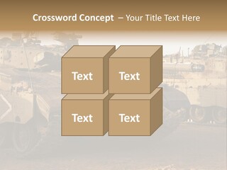 Merkava Tank PowerPoint Template