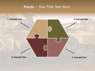 Merkava Tank PowerPoint Template