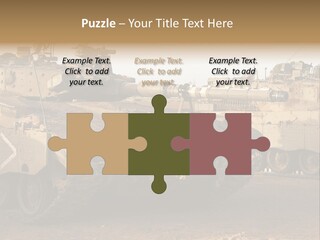 Merkava Tank PowerPoint Template