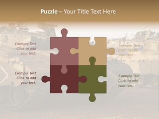 Merkava Tank PowerPoint Template