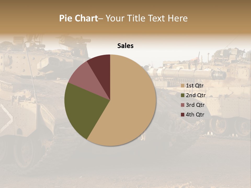 Merkava Tank PowerPoint Template