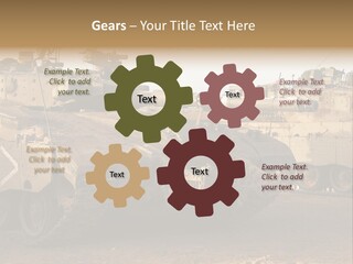 Merkava Tank PowerPoint Template