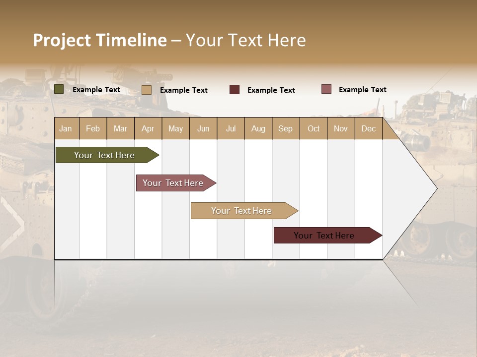 Merkava Tank PowerPoint Template