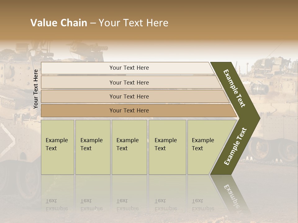 Merkava Tank PowerPoint Template
