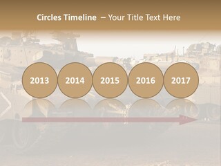 Merkava Tank PowerPoint Template