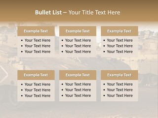 Merkava Tank PowerPoint Template