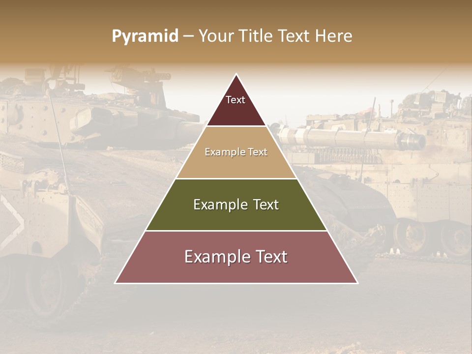 Merkava Tank PowerPoint Template