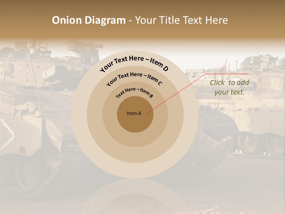 Merkava Tank PowerPoint Template