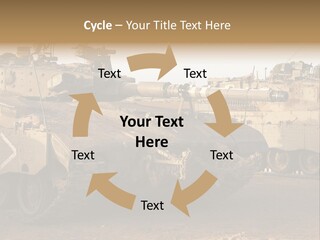 Merkava Tank PowerPoint Template