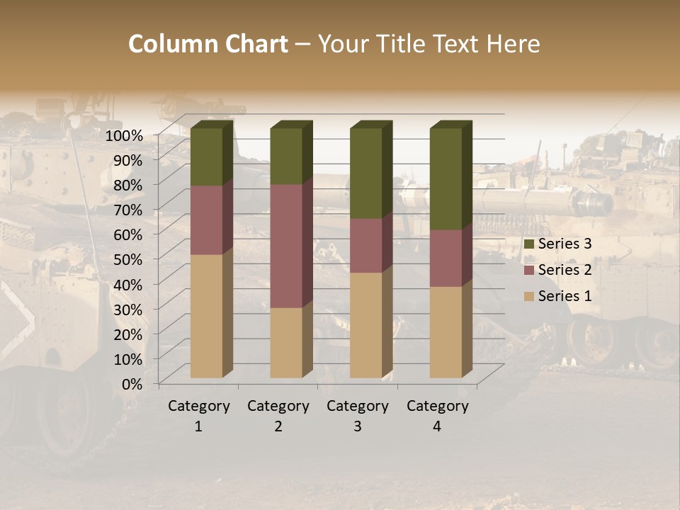 Merkava Tank PowerPoint Template
