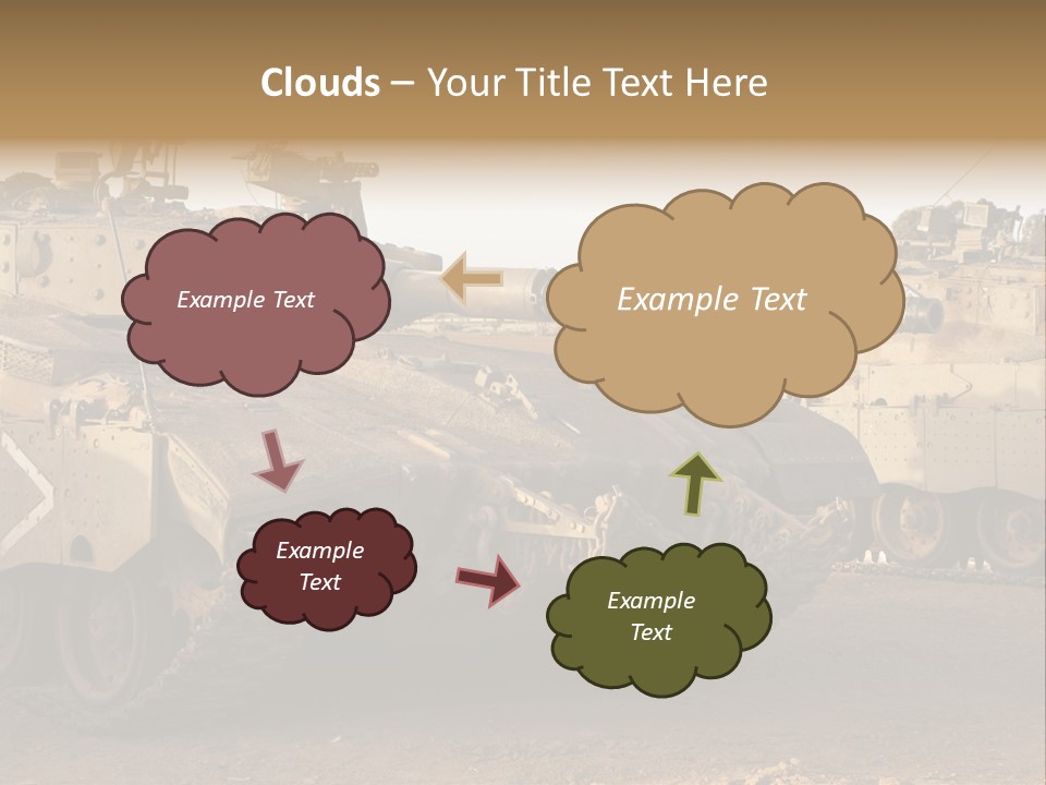 Merkava Tank PowerPoint Template