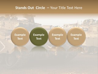Merkava Tank PowerPoint Template