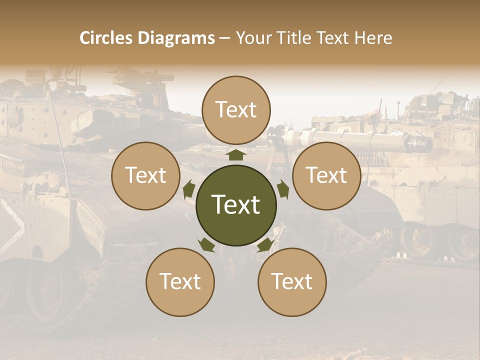 Merkava Tank PowerPoint Template