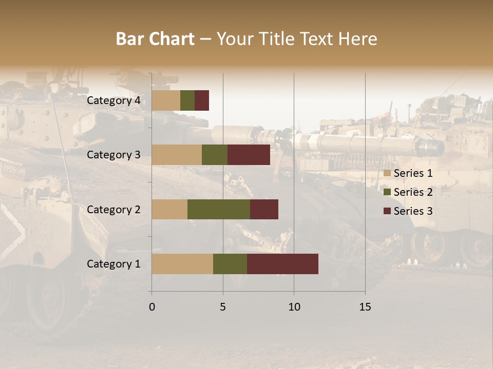 Merkava Tank PowerPoint Template