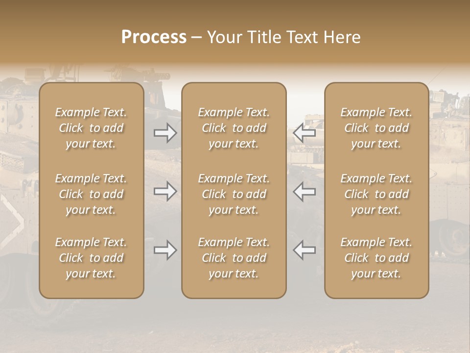 Merkava Tank PowerPoint Template