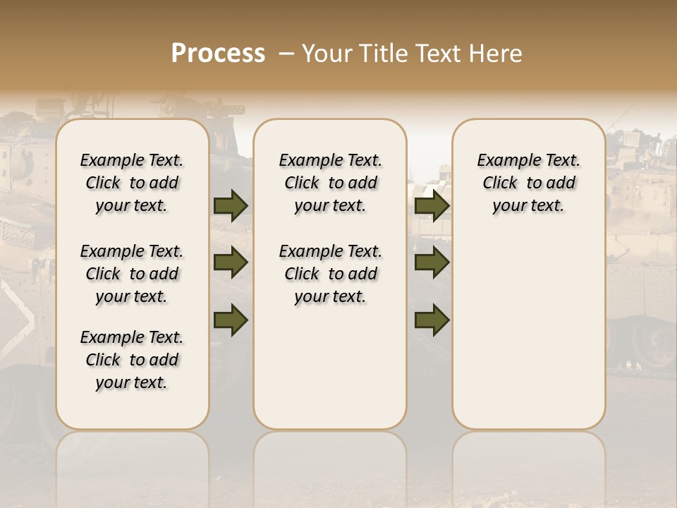 Merkava Tank PowerPoint Template