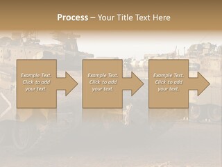 Merkava Tank PowerPoint Template