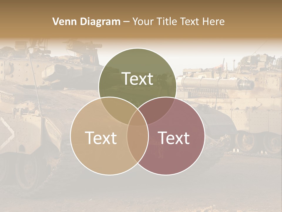 Merkava Tank PowerPoint Template