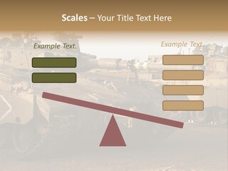 Merkava Tank PowerPoint Template