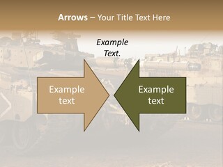 Merkava Tank PowerPoint Template