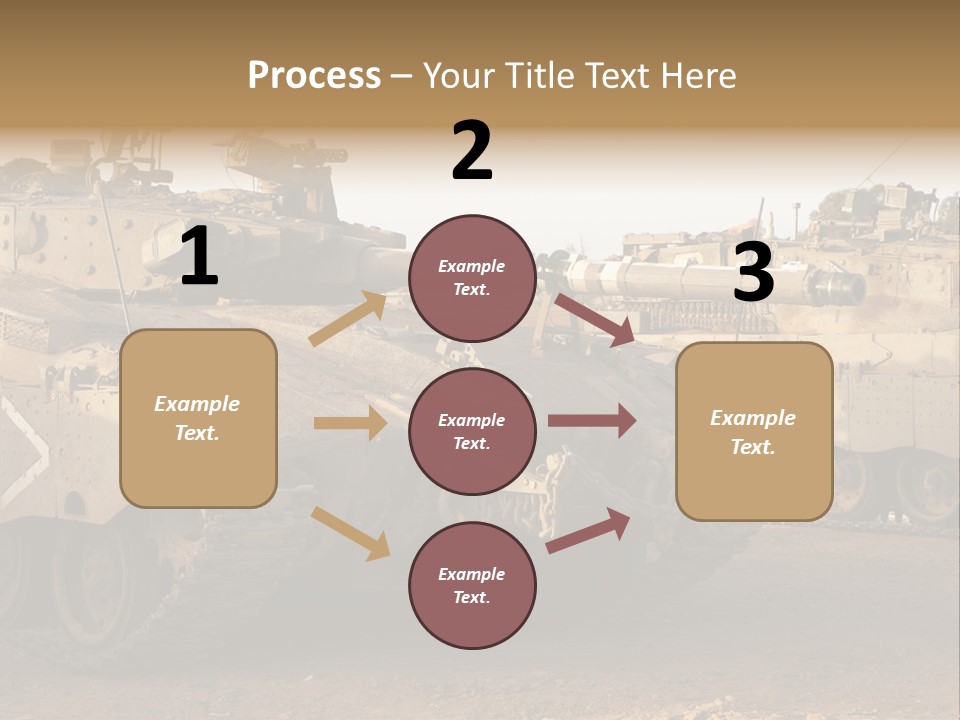 Merkava Tank PowerPoint Template