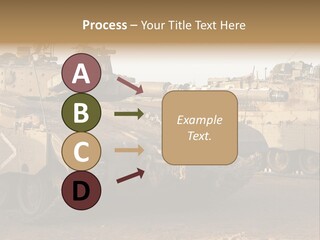 Merkava Tank PowerPoint Template