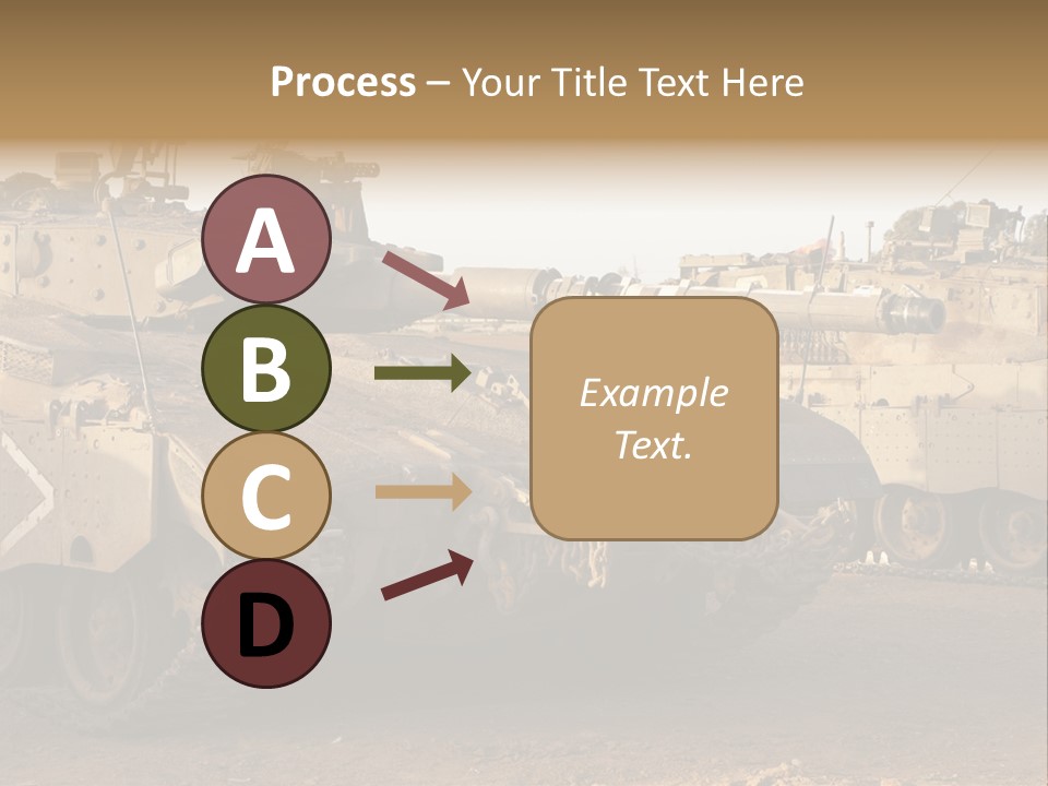 Merkava Tank PowerPoint Template