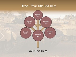 Merkava Tank PowerPoint Template