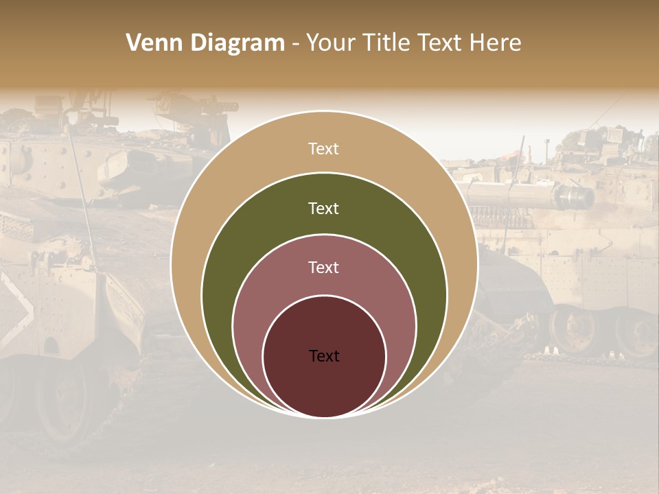 Merkava Tank PowerPoint Template
