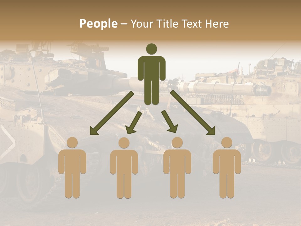 Merkava Tank PowerPoint Template