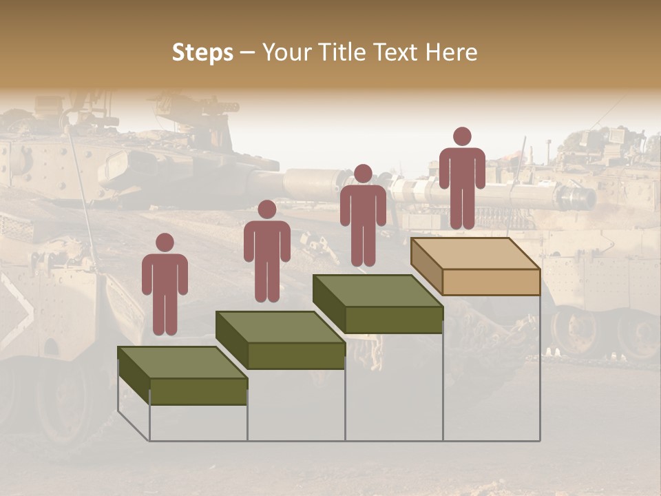 Merkava Tank PowerPoint Template