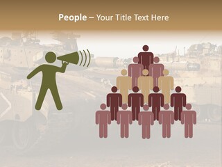 Merkava Tank PowerPoint Template