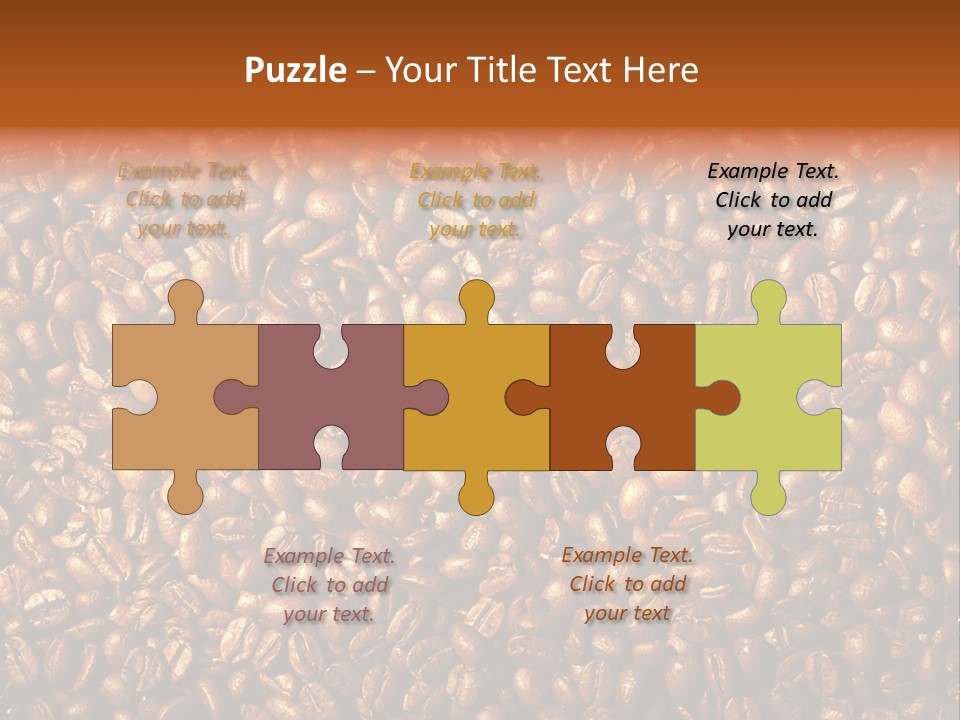 Nobody Caffeine Black PowerPoint Template