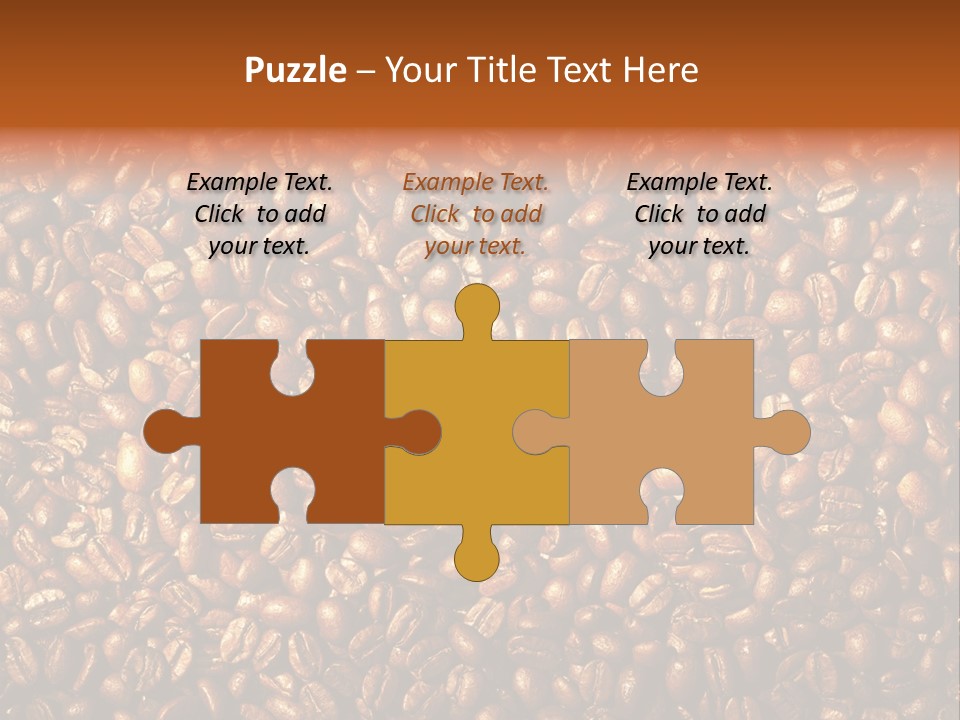 Nobody Caffeine Black PowerPoint Template