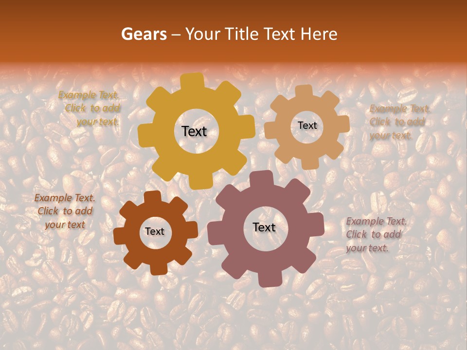 Nobody Caffeine Black PowerPoint Template