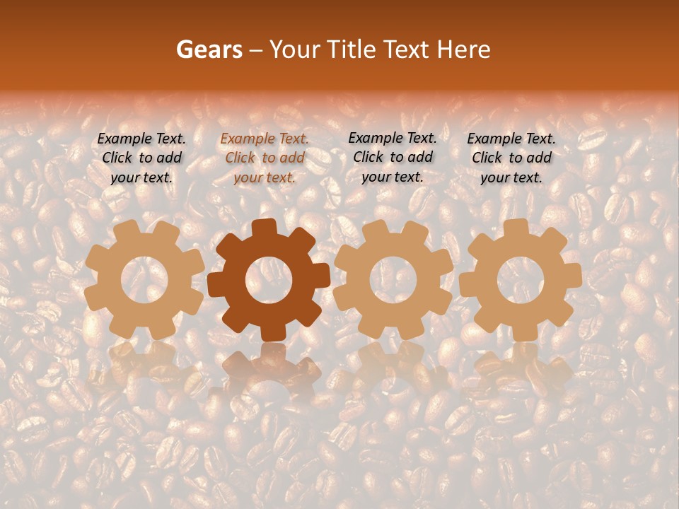 Nobody Caffeine Black PowerPoint Template