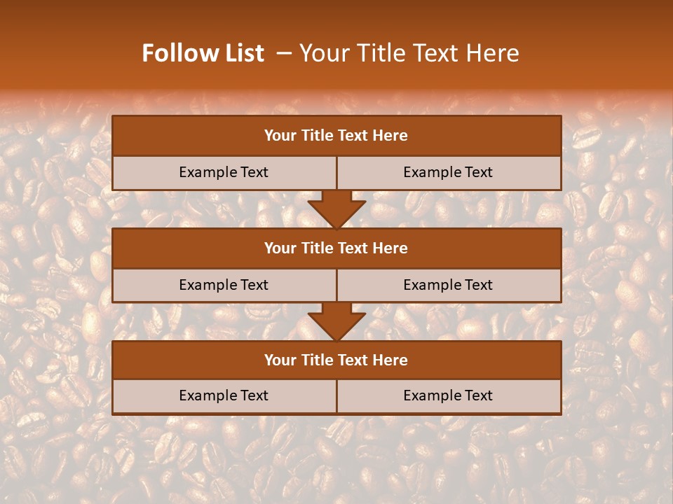 Nobody Caffeine Black PowerPoint Template